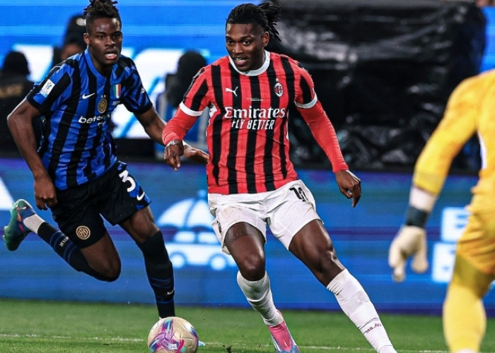 Rafael Leao: Aktor Utama di Balik Kemenangan Dramatis AC Milan atas Inter di Final Supercoppa Italiana