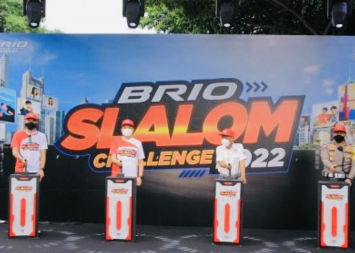 Rekor King Of Brio Berhasil Dipecahkan di Seri Penutup Brio Slalom Challenge 2022 Kota Surabaya