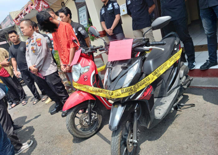 2 Motor Dicuri di Kota Tasikmalaya, Ditemukan Polisi di Cipatujah Mau Dijual COD