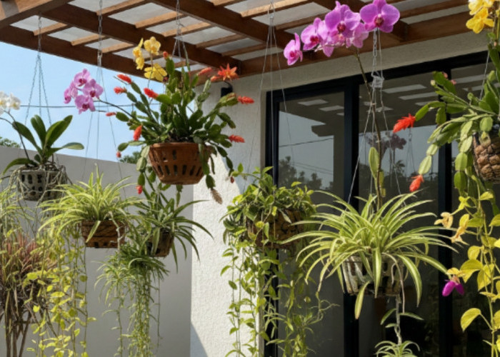 Daftar 7 Tanaman Gantung Tahan Panas Untuk Rumah Minimalis yang Ingin Tetap Asri Sepanjang Tahun