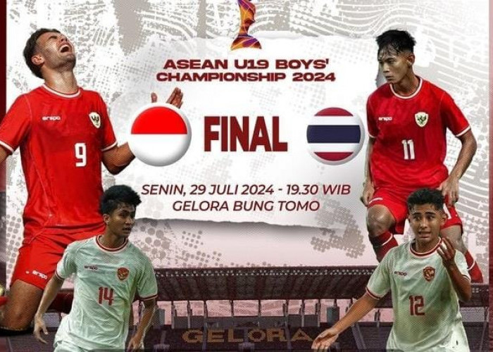 MALAM Ini Live Streaming Timnas Indonesia U19 vs Thailand Final Piala AFF U19 2024, Ayo Dukung!