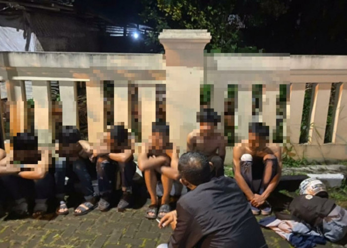 18 Remaja Pesta Miras di Kosan Akhirnya Diamankan Polisi