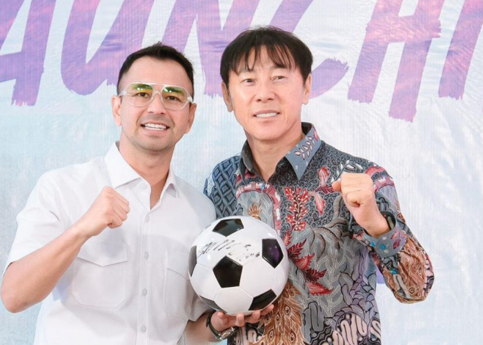 Shin Tae Yong dan Raffi Ahmad Dirikan STY Foundation untuk Majukan Sepak Bola Indonesia