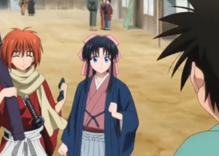 Sinopsis Rurouni Kenshin: Meiji Kenkaku Romantan (2023) Episode 2, Pertemuan Pertama Kenshin dengan Yahiko