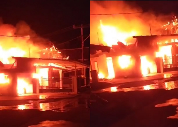 Kebakaran Rumah di Ciamis, 3 Motor Ikut Ludes, Kerugian Materil Ditaksir Kurang Lebih Rp500 Juta