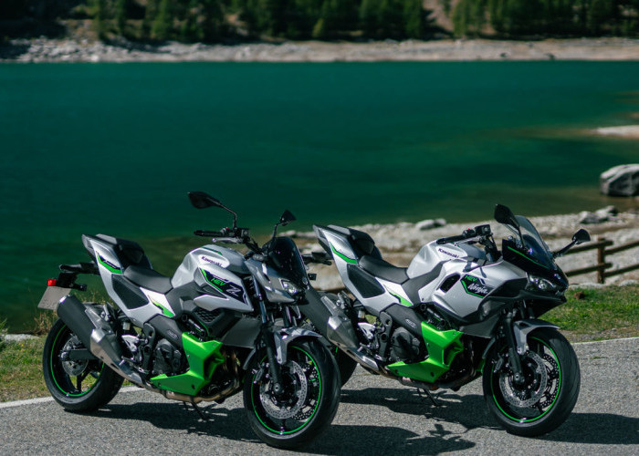 Makin Canggih, Kawasaki Z7 Hybrid dan Ninja 7 Hybrid Kini Lebih Fleksibel dan Nyaman Dikendarai