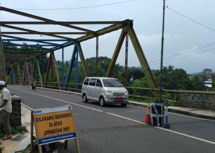 Sudah Resmi Dibuka Jembatan Baru Kota Banjar untuk Kendaraan Maksimal 25 Ton