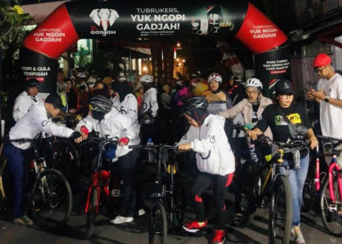 Nightride The Great 7ourney Meriahkan Ulang Tahun Horison Tasikmalaya, Diikuti Seluruh Komunitas Sepeda