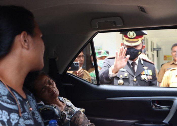 Aksi Terpuji Kapolres Tapanuli Selatan, Mobil Dinas Digunakan Mengantar Ibu Tua