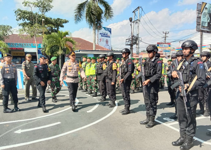 Besok Pilkades, 452 Personel Kepolisian Tasikmalaya Diterjunkan bersama TNI, Brimob dan Satpol PP