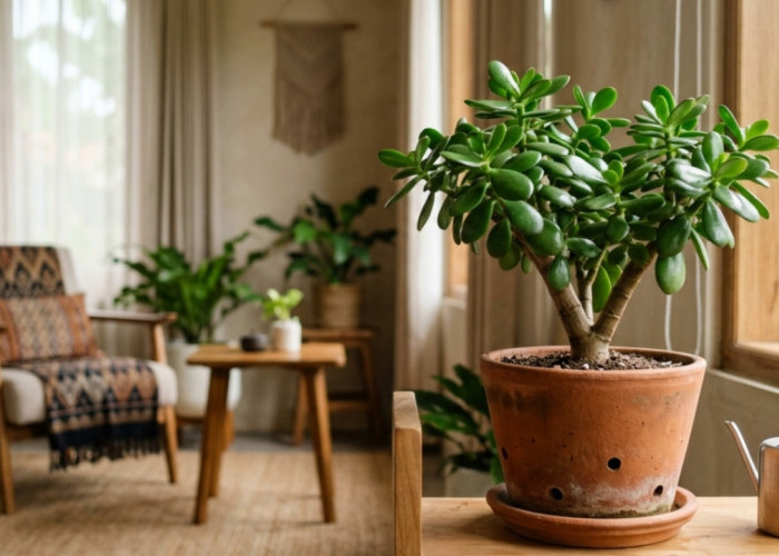 Begini Cara Bikin Tanaman Giok Selalu Kelihatan Mahal dan Nggak Pernah Layu di Dalam Rumah