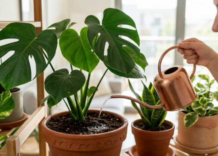 Sering Disiram Malah Mati? Ini Kesalahan Penyiraman Tanaman Hias Indoor yang Sering Dilakukan