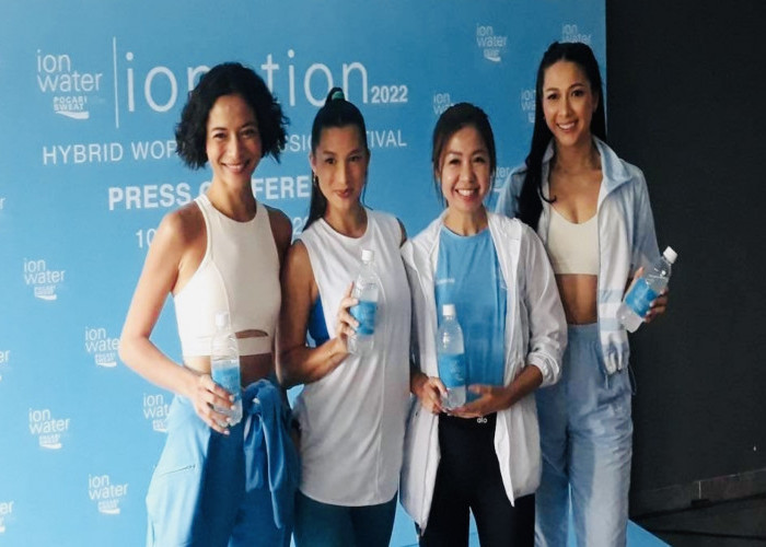 Jennifer Bachdim, Putri Marino, dan Andrea Dian Ajak Workout Bareng di Ionation 2022