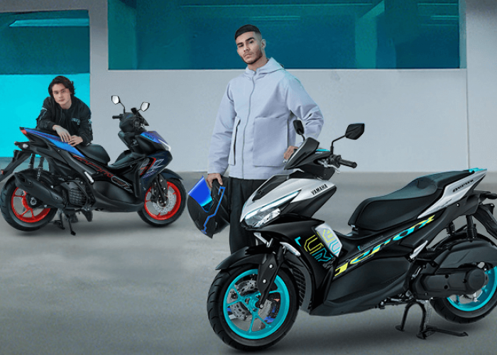 Rekomendasi Motor Sporty Yamaha, Ini Spesifikasi dan Harga Yamaha All New Aerox 155 VVA Terbaru 2023