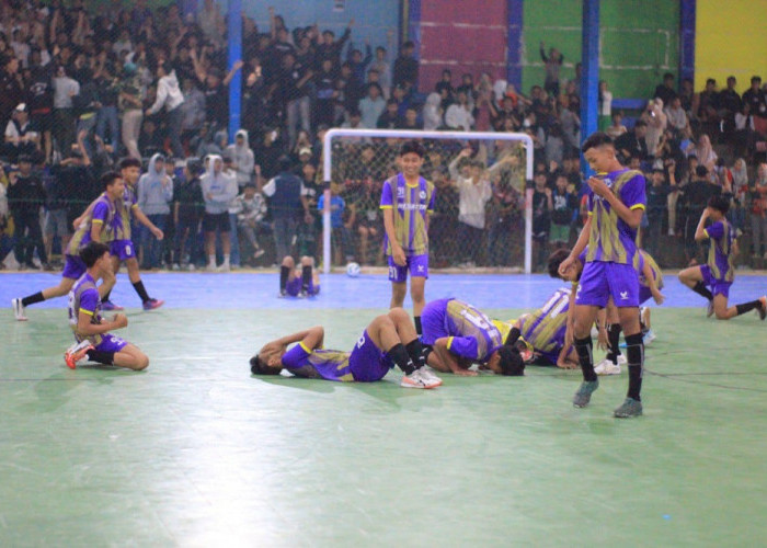 Yel Yel Nesata Menggema di Siliwangi Futsal, SMPN 1 Kota Tasik Juara Futsal Wali Kota Cup 2023, SMPN 2 Tangguh