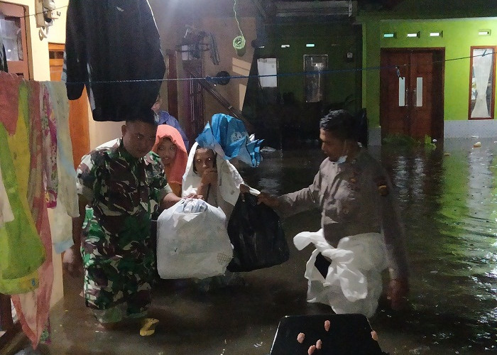 Semalam, 10 Rumah dan Satu Musala Terendam Banjir di Mangkubumi Kota Tasikmalaya 