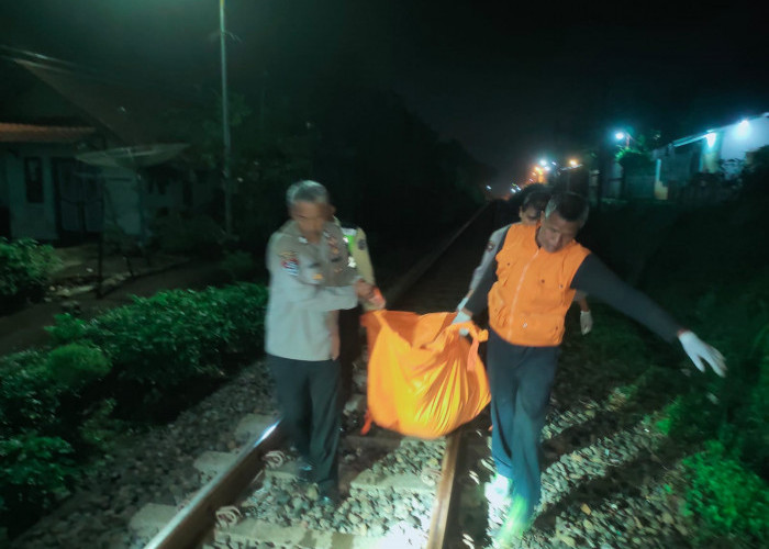 Pejalan Kaki di Tasikmalaya Tewas Ditabrak Kereta Api Jurusan Malang-Bandung