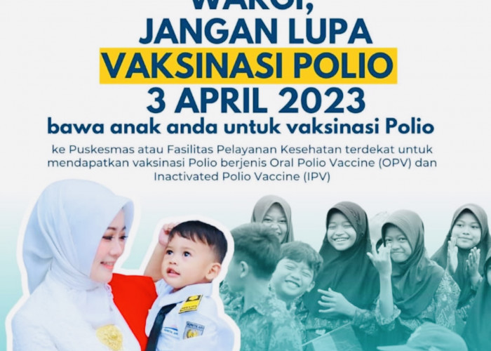 Jabar KLB Polio cVDPV2, Hari Ini Imunisasi Polio Serentak, Cek Jadwal Kota Tasik-Pangandaran-Banjar Putaran 1