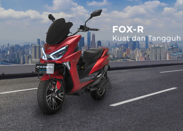 POLYTRON Fox-R Bukan Motor Listrik Biasa Namun Berteknologi Pengaturan Cerdas dan Bodi Kokoh