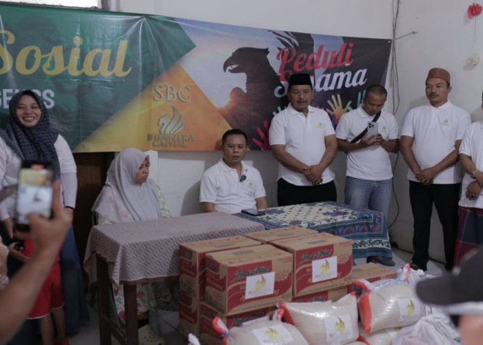Momen Haru di Tasikmalaya, Panti Jompo dan Pesantren Dapat Bantuan Kebutuhan Pokok dari SBC