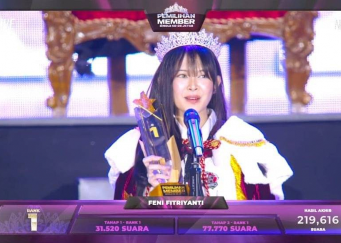 Hasil Akhir Peringkat Senbatsu Sousenkyo JKT48 2024, Feni Fitriyanti Jadi Center