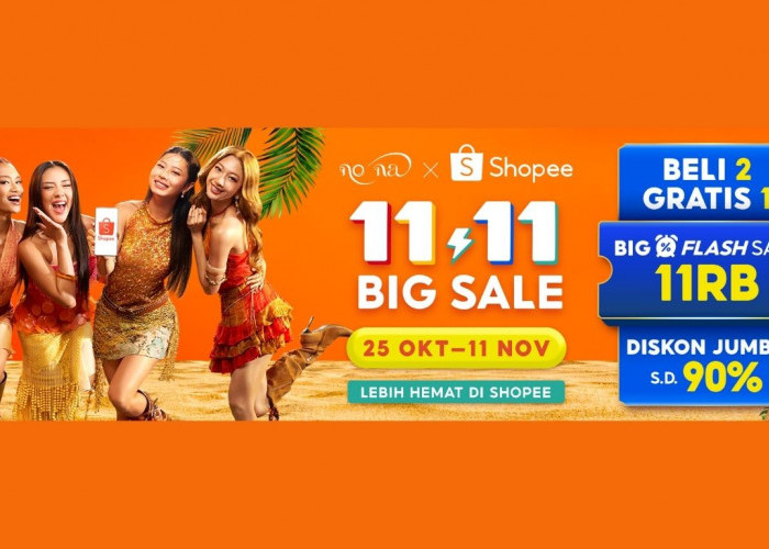 “Tap Tap Langsung Pesan!” Pesona island girl, no na x Shopee Warna Musik Segar di 11.11 Big Sale
