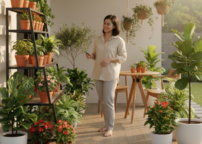 Ubah Teras Jadi Estetik: Penataan Tanaman Hias Dengan Cara Ini Bikin Tetangga Melirik