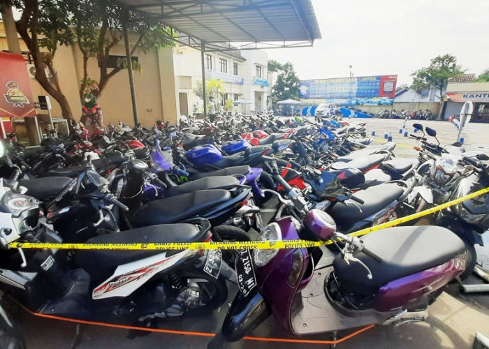 Nasib Ratusan Motor Balapan Liar di Jalan Lingkar Utara Purbaratu Dikandangkan, Pemilik Wajib Sidang