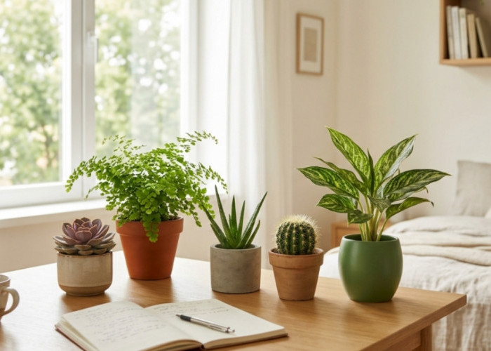 5 Pilihan Tanaman Mini untuk Kamar, Bikin Meja Lebih Estetik dan Ruangan Makin Segar 