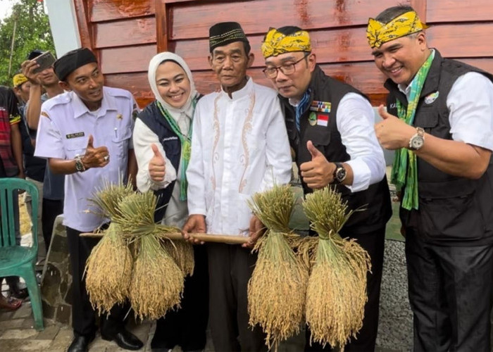 Gubernur Jabar Ridwan Kamil Luncurkan Program Leuit Tapal Desa, Ini Daftar Leuit Desa
