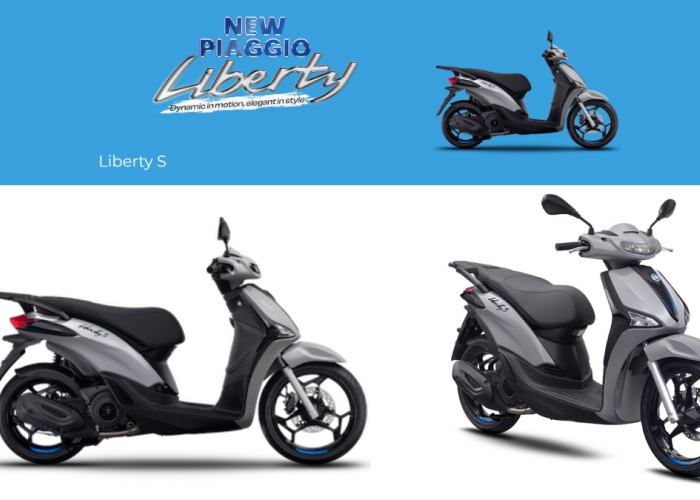 Piaggio Liberty S 125 Resmi Meluncur, Motor Piaggio Termurah dengan Harga Rp39,5 Juta