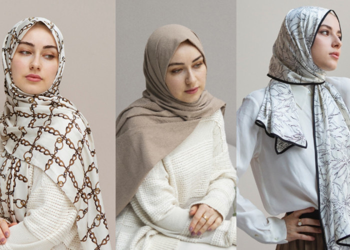 Gaya Hijab Pashmina Saat Pergi Tarawih di Bulan Ramadhan, Simpel, Cantik dan Fashionable, Ini Tutorialnya!