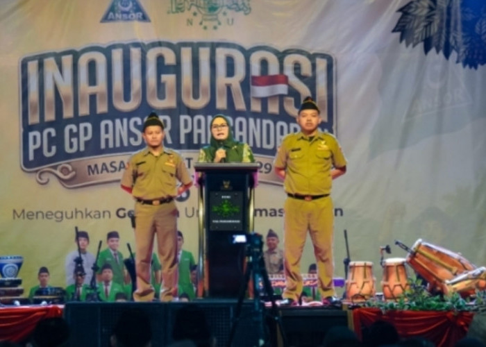 GP Ansor Pangandaran Resmi Punya Nahkoda Baru, Bupati Citra Pitriyami Sampaikan Harapan Ini