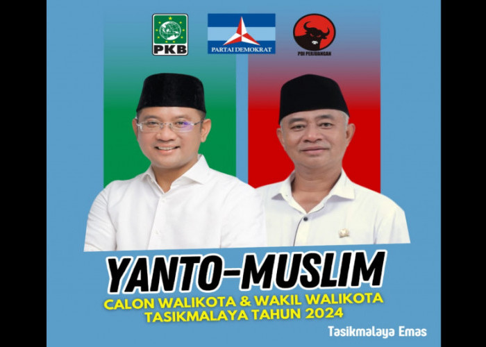 Koalisi Baru di Pilkada 2024 Kota Tasikmalaya Muncul, Yanto Oce dan Muslim Siap Maju sebagai Pasangan