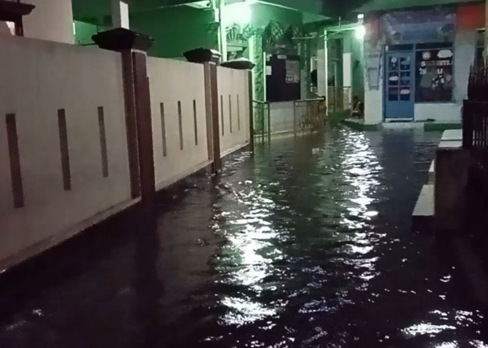Puluhan Rumah dan Masjid di Kota Tasikmalaya Terendam Banjir Akibat Curah Hujan Tinggi