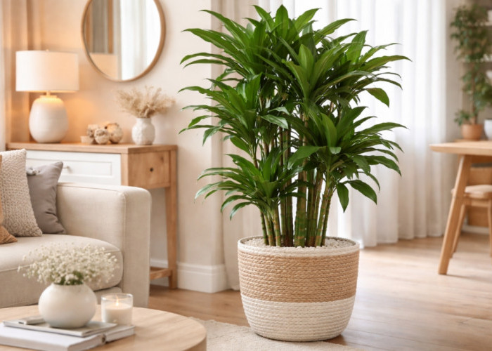 Kenalan Sama Dracaena Kemoceng Hijau, Tanaman Hias Tangguh yang Bikin Sudut Rumah Terlihat Rapi dan Hidup