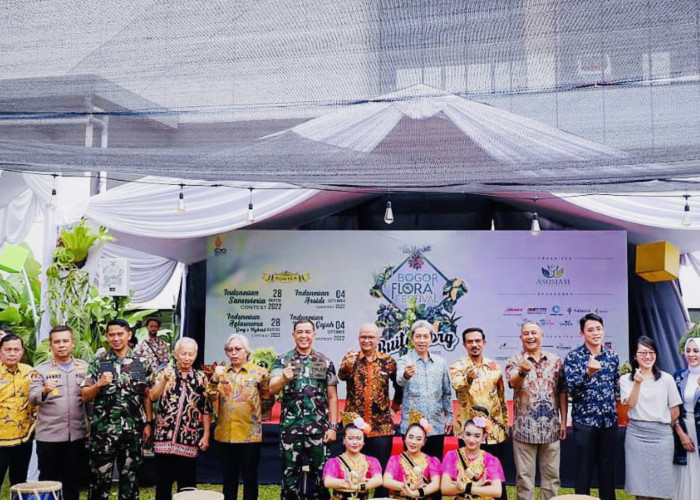 Potensi Tanaman Hias di Indonesia Capai Rp3000 triliun, Bogor Flora Festival 2022 Bangkitkan Gairah Ekonomi
