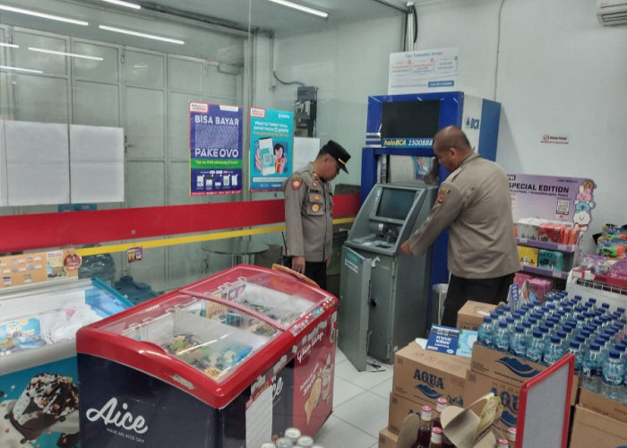 Bobol Minimarket, Mesin ATM Dirusak, Pelaku Pencurian Beraksi di Tasikmalaya