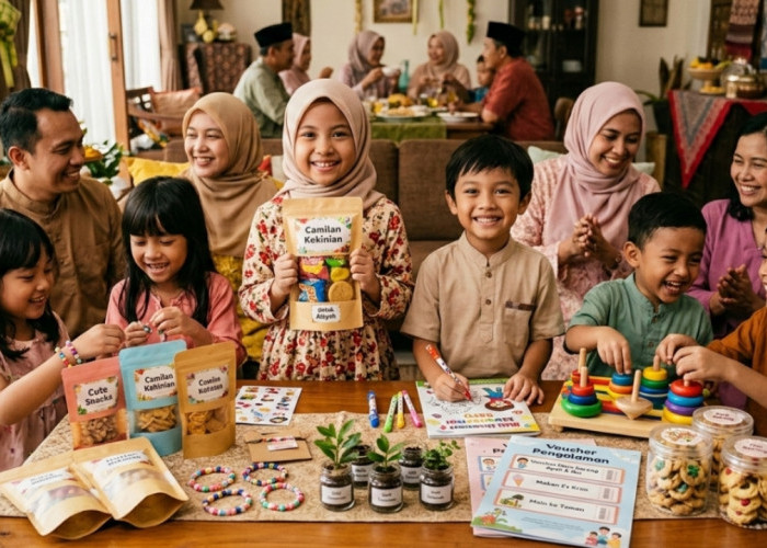 7 Alternatif Hadiah Lebaran Selain Uang yang Kreatif dan Hemat, Tetap Bikin Anak-anak Senang