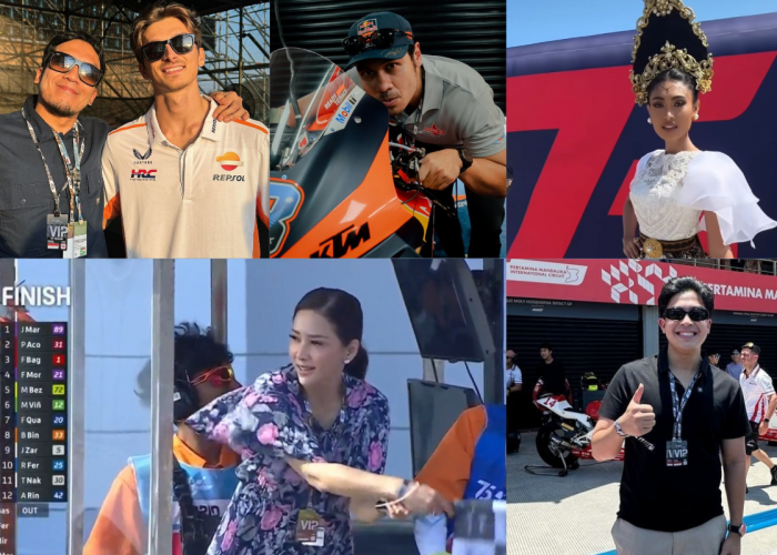 Beberapa Selebriti Indonesia yang Hadir di MotoGP Mandalika 2024