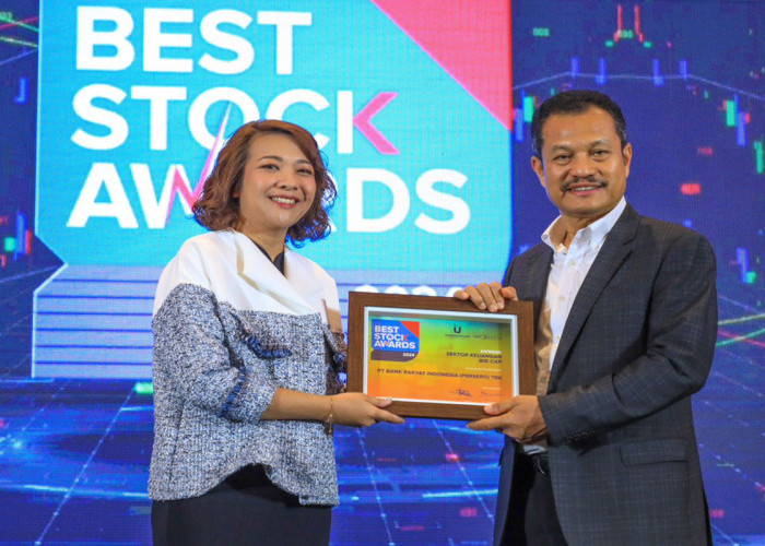 Hebat Berkontribusi Kuatkan IHSG, BBRI Sabet Dua Penghargaan Best Stock Awards 2024
