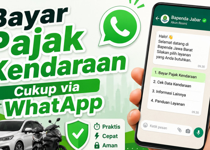 Pajak Kendaraan Bisa Dibayar Lewat WhatsApp, Begini Cara Mudah dan Praktisnya