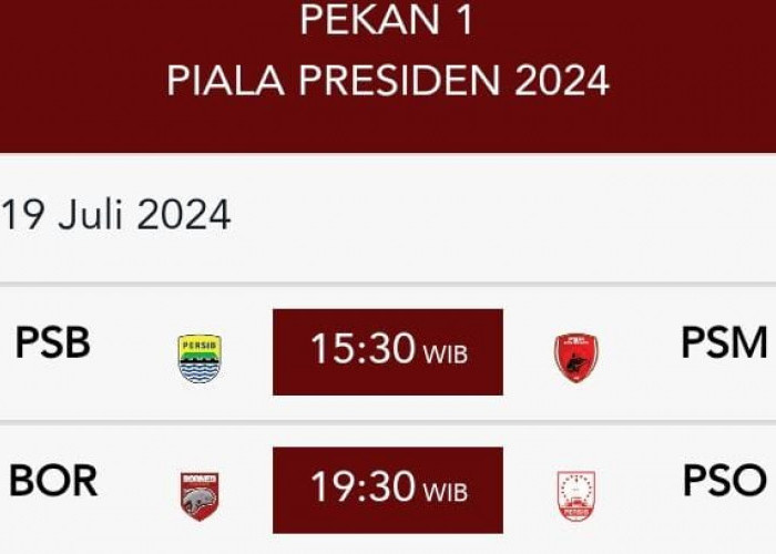 Piala Presiden 2024: Ini 8 Klub Peserta Liga 1, Jadwal Lengkap dan Link Live Streamingnya