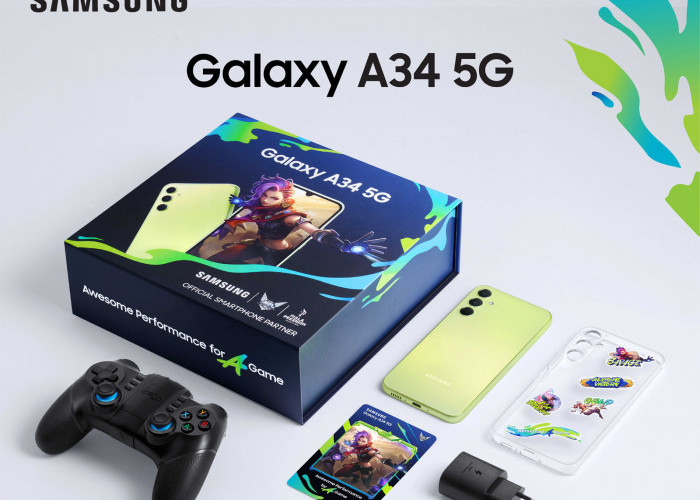 Sekarang Beli Samsung Galaxy A34 5G Gratis Paket Gaming, Prosesor Octa Core yang Powerful