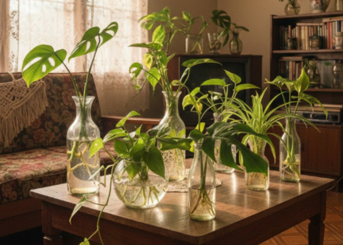 Pilihan Tanaman Indoor yang Bisa Hidup di Air: Praktis, Bersih, dan Cocok untuk Taman Rumah Modern