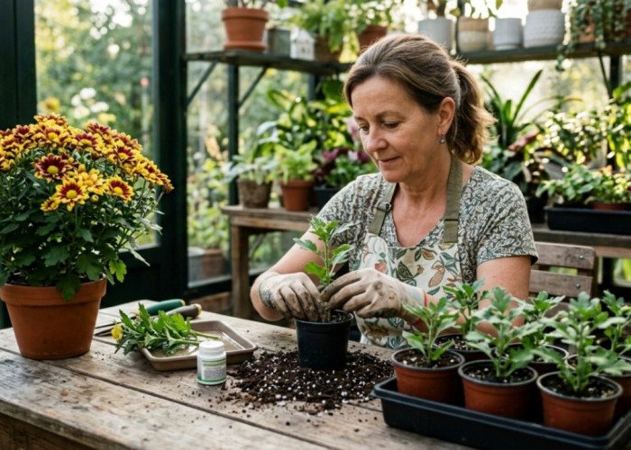 Jangan Asal Potong Batang! Begini Cara Cerdas Menyetek Krisan agar Tumbuh Subur dan Tahan Lama di Rumah
