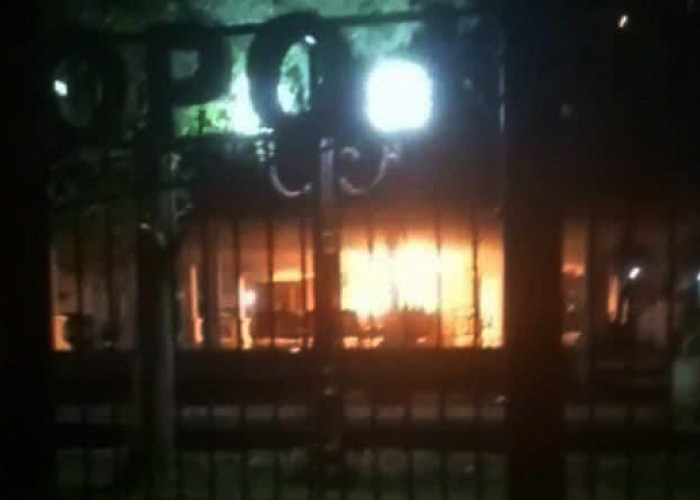 Setelah Api Membakar Aula Pendopo Kota Banjar, Ada Orang Loncat Pagar, Sempat Dikejar Anggota Satpol PP 