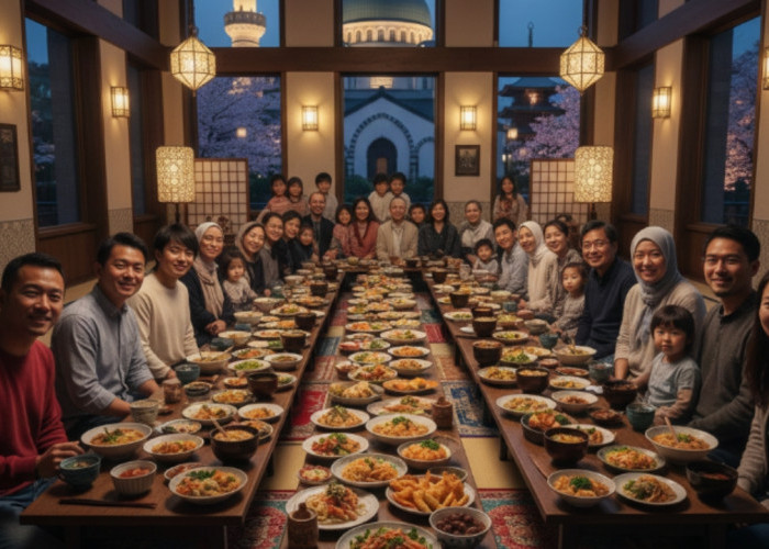 Momen Ramadhan di Jepang, Hadirkan Rasa Kekeluargaan di Tengah Negeri yang Dikenal Paling Sibuk di Dunia
