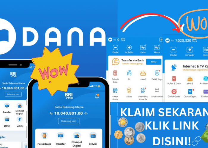 Duduk Manis, Saldo DANA Masuk Sendiri! Ini Cara Dapatkan Saldo DANA Kaget Rp100.000 HARI INI, Cek Syaratnya