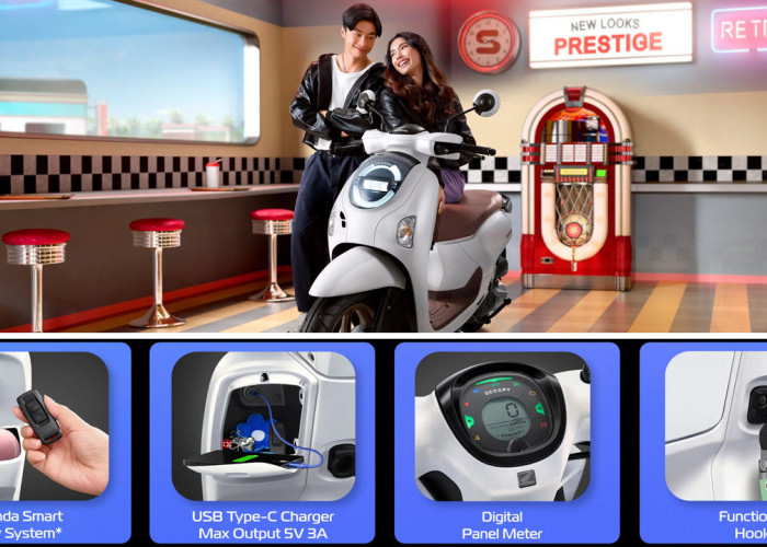Cicilan Kredit Honda Scoopy 2026 Tenor Hingga 60 Bulan, Skutik Retro Modern Favorit Anak Muda